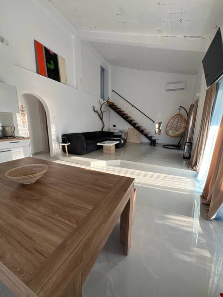 Spacious maisonette for 8 guests with sea view terraces in Nea Potidea Halkidiki